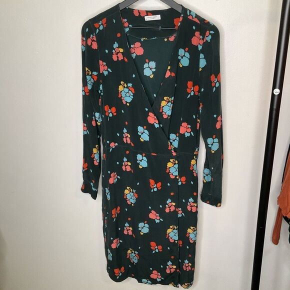 Equipment Silk Floral Dress - Picture 1 of 6